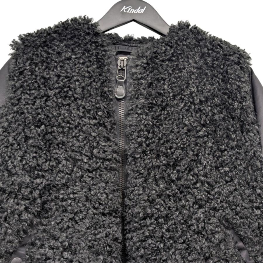 HYKE（ハイク） 【値下げ】HYKE 「FAUX SHEARLING MA-1 JACKET」ボア