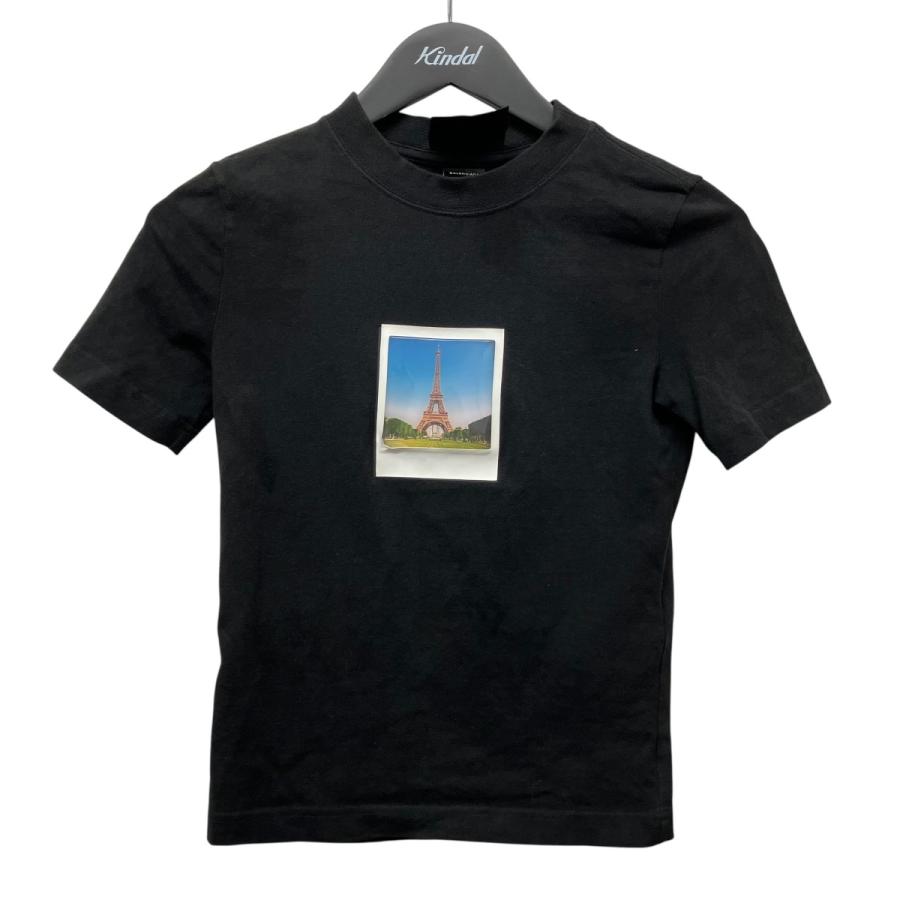 BALENCIAGA（バレンシアガ） ポラロイドパリスタワーTシャツ 745019 