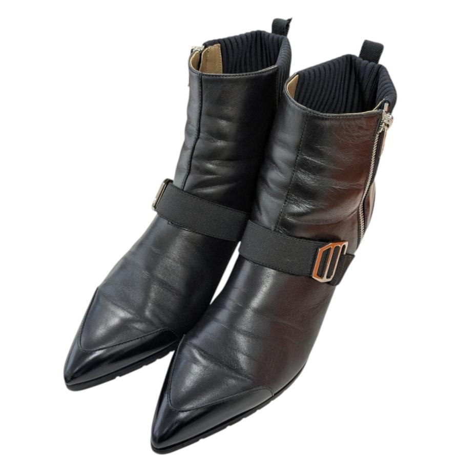 HERMES（エルメス） サイドZIPブーツ ブラック : カインドオルYahoo!店