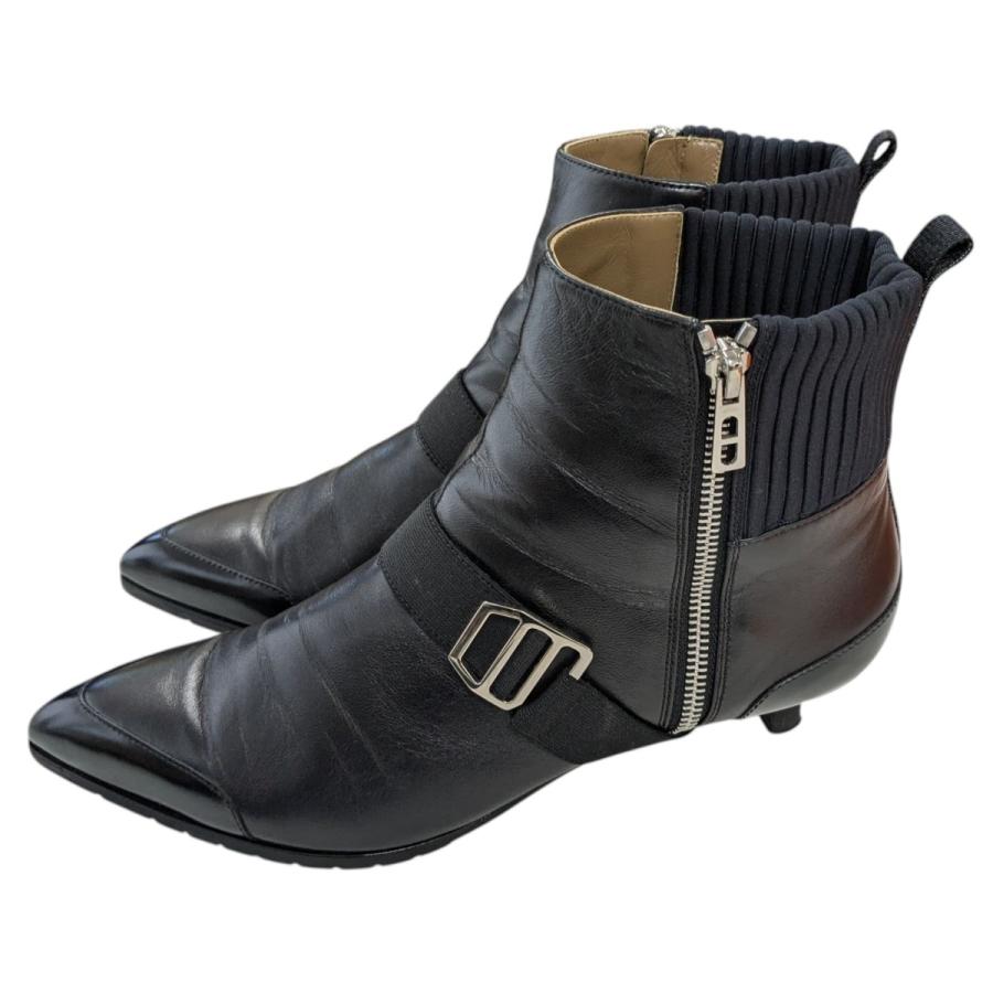 HERMES（エルメス） サイドZIPブーツ ブラック : カインドオルYahoo!店