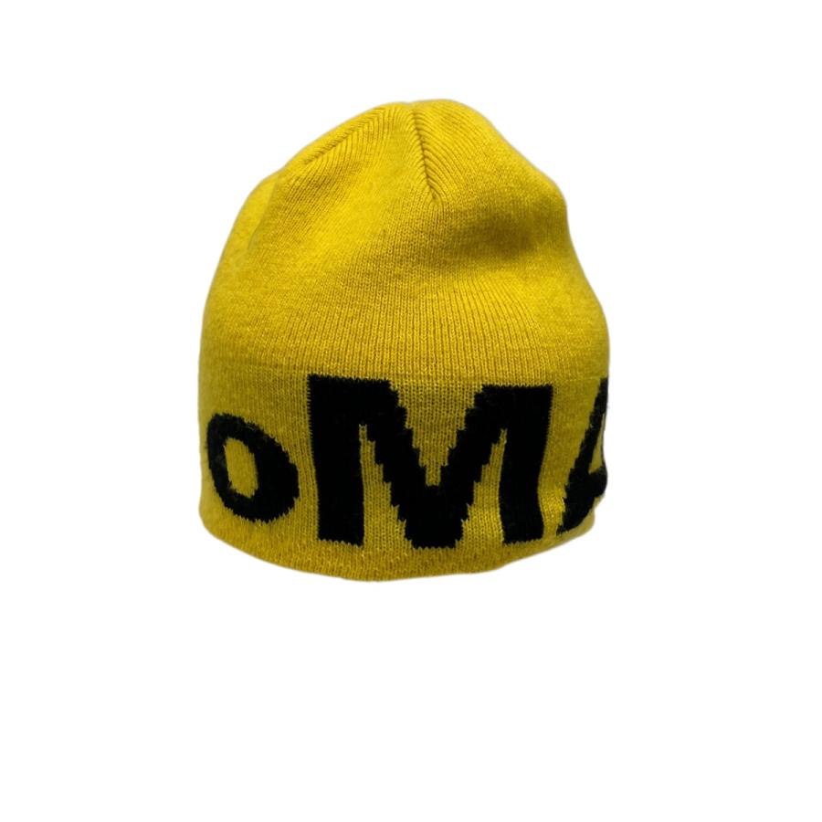 オーエムエー oMA Skull Logo Beanie スカルロゴビーニー イエロー