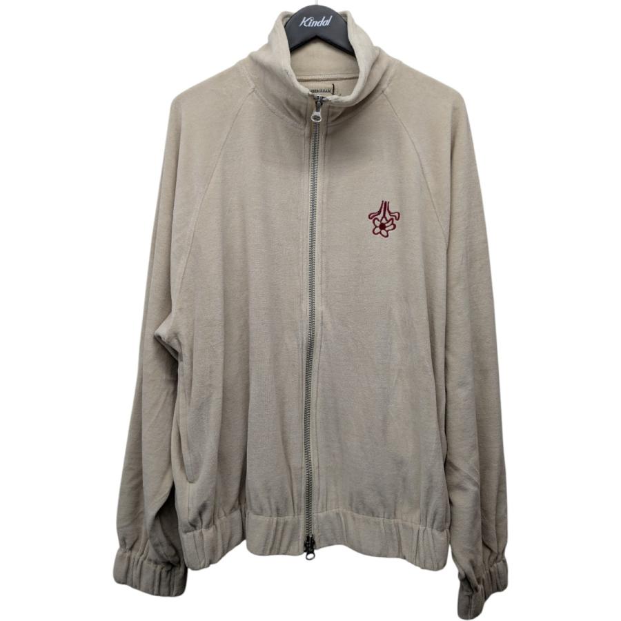UMVER 【値下げ】AMBERGLEAM VELOR PILE DRIVERS JACKET ベロア