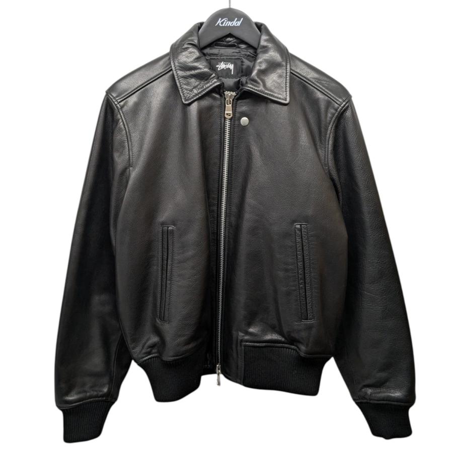 stussy フライトジャケット STUSSY（ステューシー） 「LEATHER FLIGHT JACKET」レザーフライト