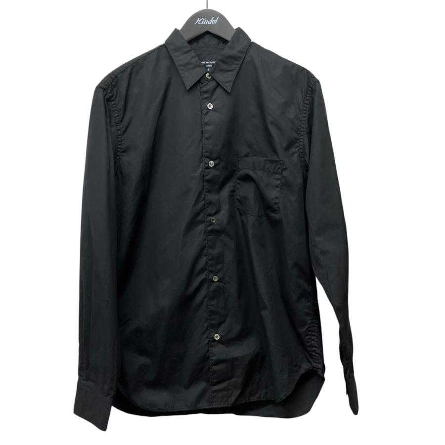 BLACK COMME des GARÇONS 24AW ジップブロードシャツ COMME des GARCONS HOMME コムデギャルソンオム 24SS コットンブロード