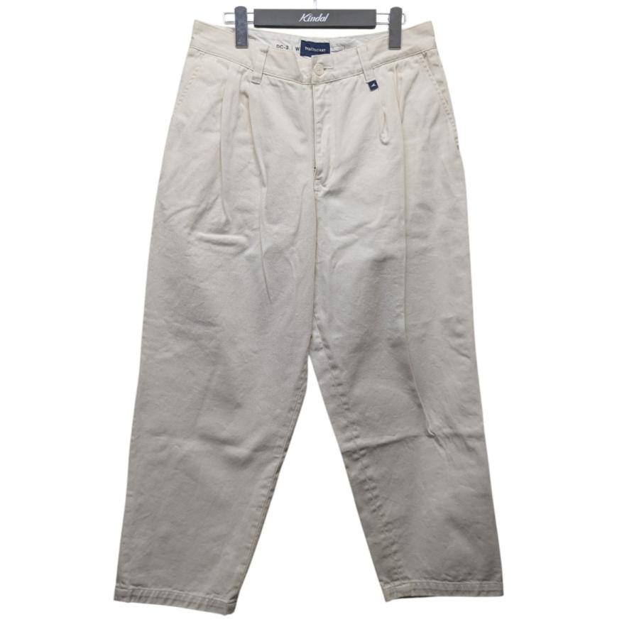 DESCENDANT 【値下げ】DESCENDANT DC-3 ORGANIC COTTON TWILL TROUSERS
