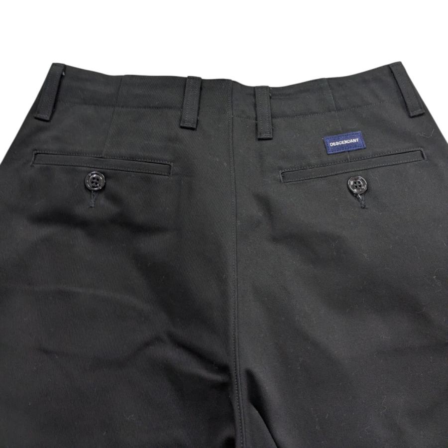 DESCENDANT 【値下げ】DESCENDANT DC-6 ORGANIC COTTON TWILL TROUSERS