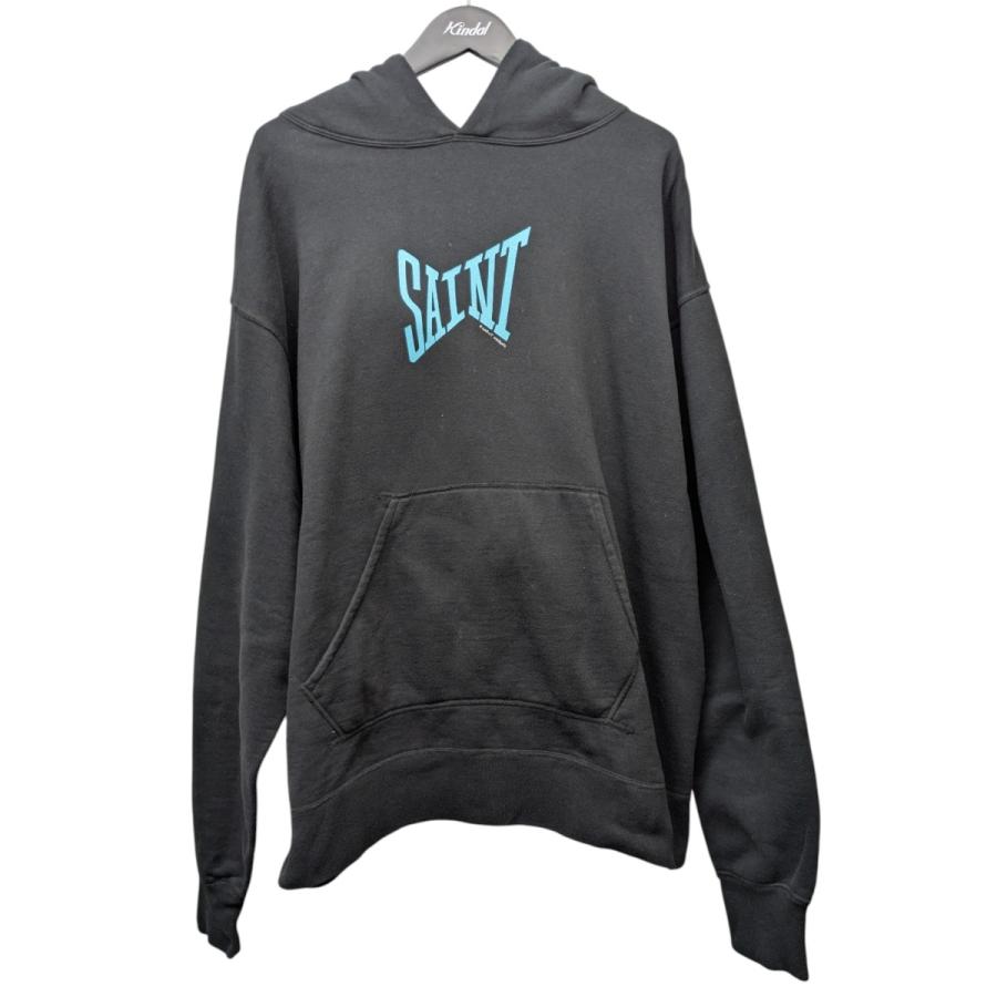 値下げ】SAINT MICHAEL HOODIE SAINT ロゴプルオーバーパーカー SM-S23