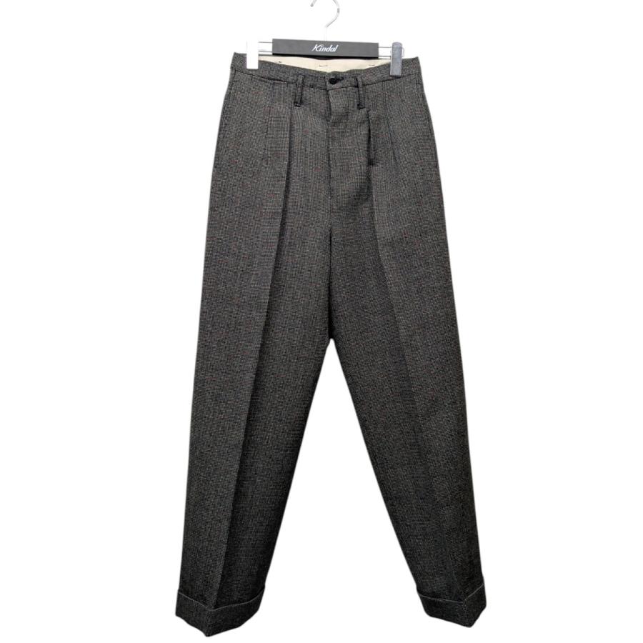 アットラスト 【値下げ】ATLAST ＆ CO Wool Trousers ツイードウール