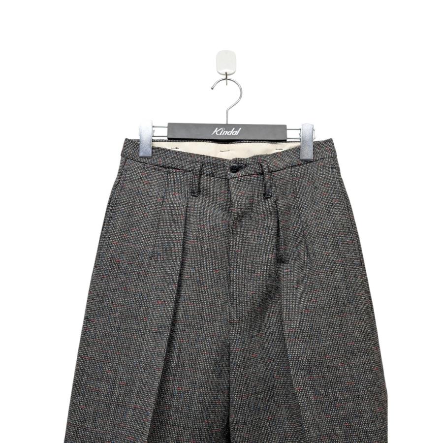 アットラスト 【値下げ】ATLAST ＆ CO Wool Trousers ツイードウール