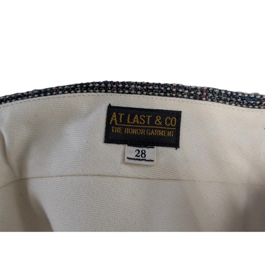 アットラスト 【値下げ】ATLAST ＆ CO Wool Trousers ツイードウール