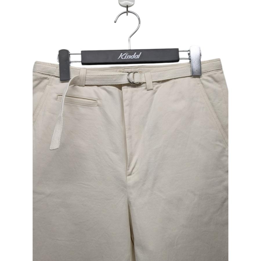 AURALEE（オーラリー） AURALEE WASHED FINX CHINO BELTED PANTS