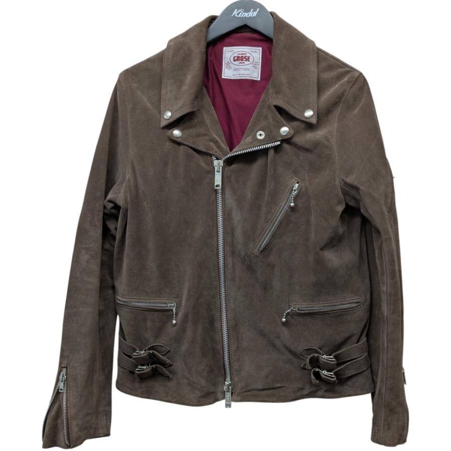 JAMES GROSE（ジェームスグロース） スウェードダブルライダース