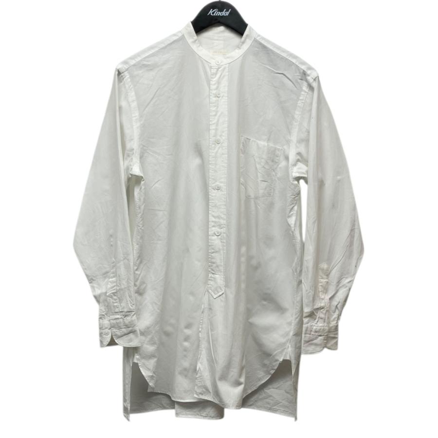 COMOLI（コモリ） COMOLI 22SS バンドカラーシャツ V01-02002 ホワイト