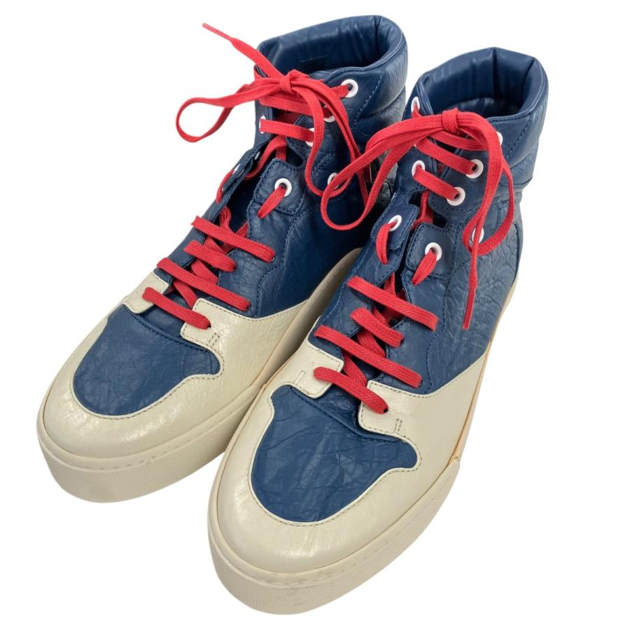 BALENCIAGA（バレンシアガ） レザーハイカットスニーカー 458645 