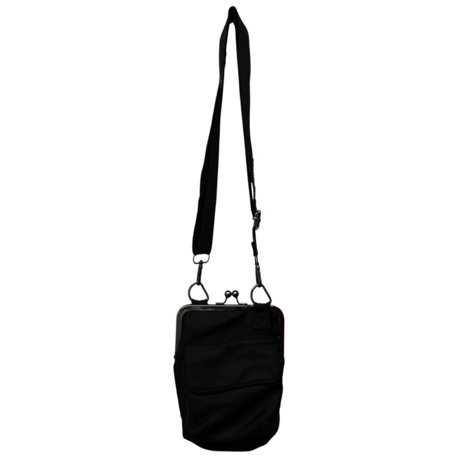 専用出品　Ground Y がま口ショルダーバッグ　黒 Ground Y グラウンドワイ GROUND Y SHOULDER BAG WITH CLASP CLOSURE