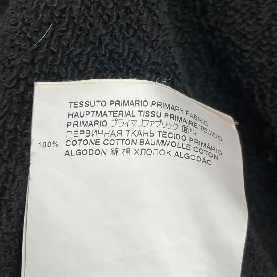 マルタンマルジェラ MM6 Maison Margiela 21AW ダメージ加工リバーススウェットトレーナー S62GU0053 ブラック サイズ：_6