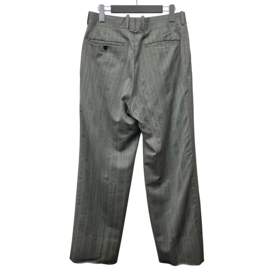 マーティーアンドサンズ MAATEE＆SONS 撚杢ヘリンボーン setup trouser 2 MT5103-0202A グレー サイズ：1の画像