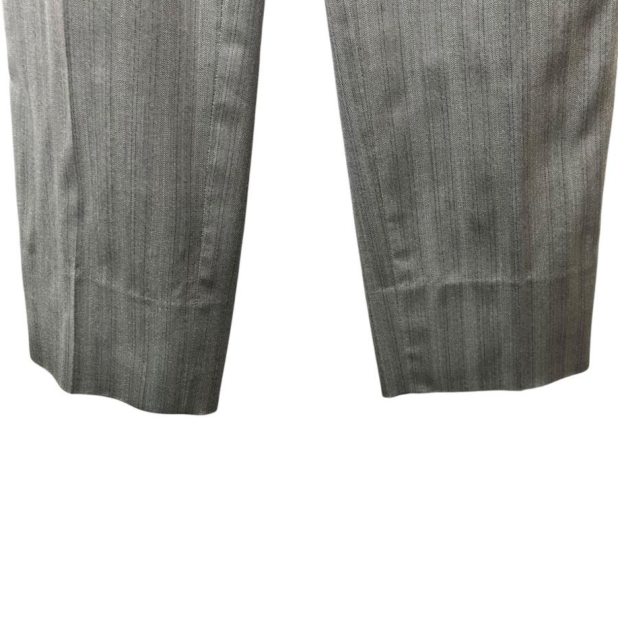 マーティーアンドサンズ MAATEE＆SONS 撚杢ヘリンボーン setup trouser 2 MT5103-0202A グレー サイズ：1の画像