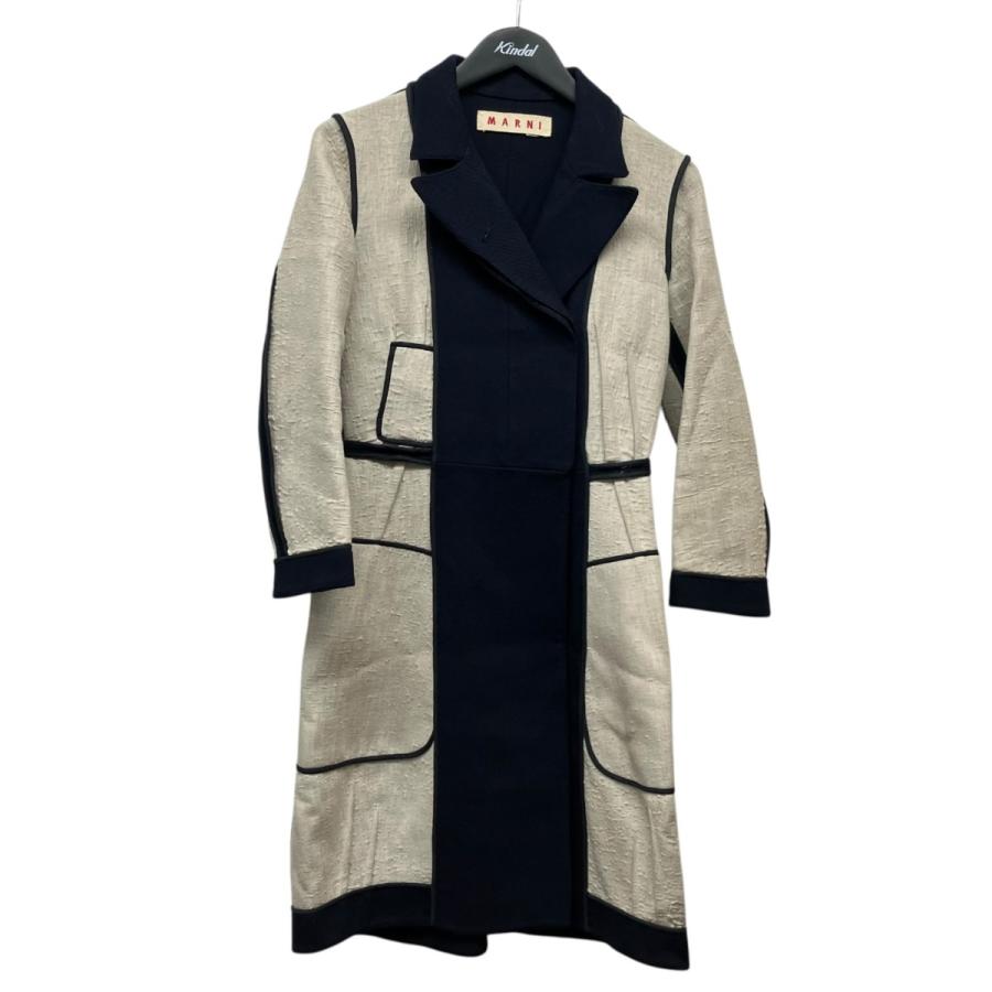 MARNI（マルニ） ウール×リネンロングーコート LWCPMAA43BQ0TW097