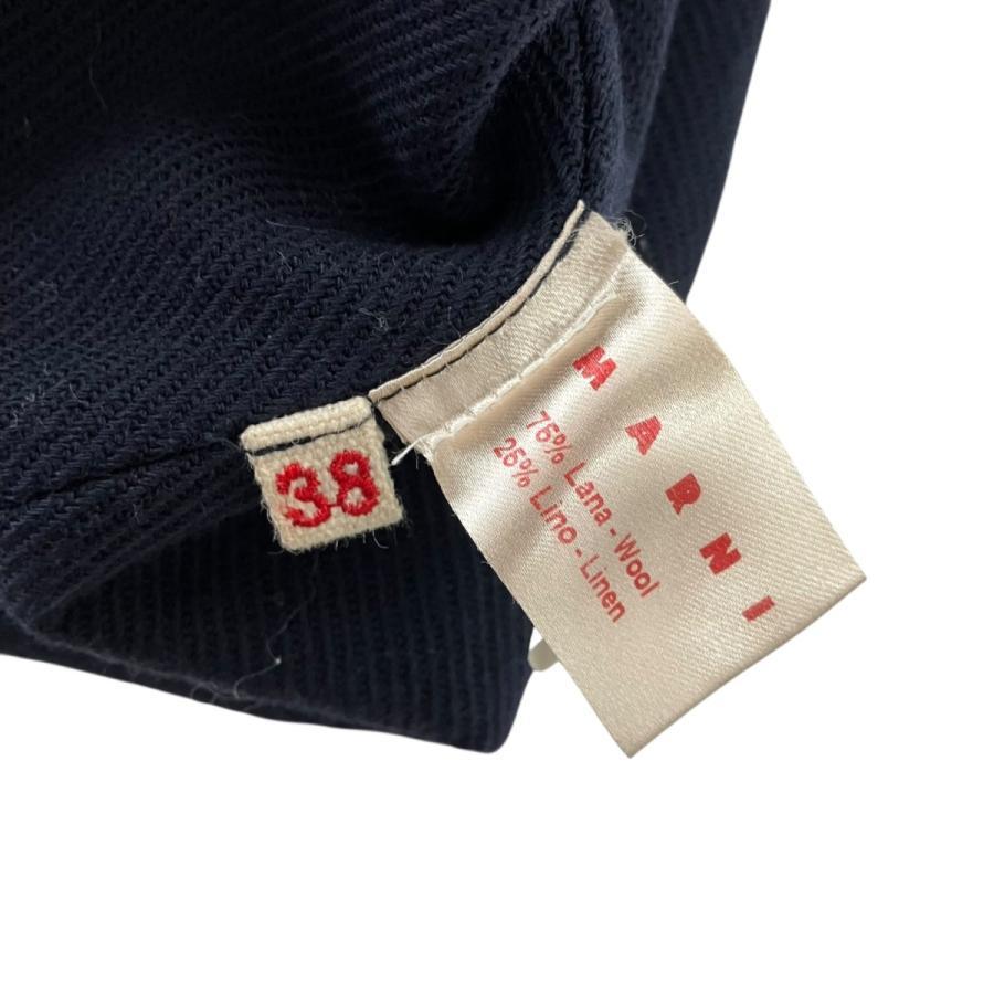 MARNI（マルニ） ウール×リネンロングーコート LWCPMAA43BQ0TW097