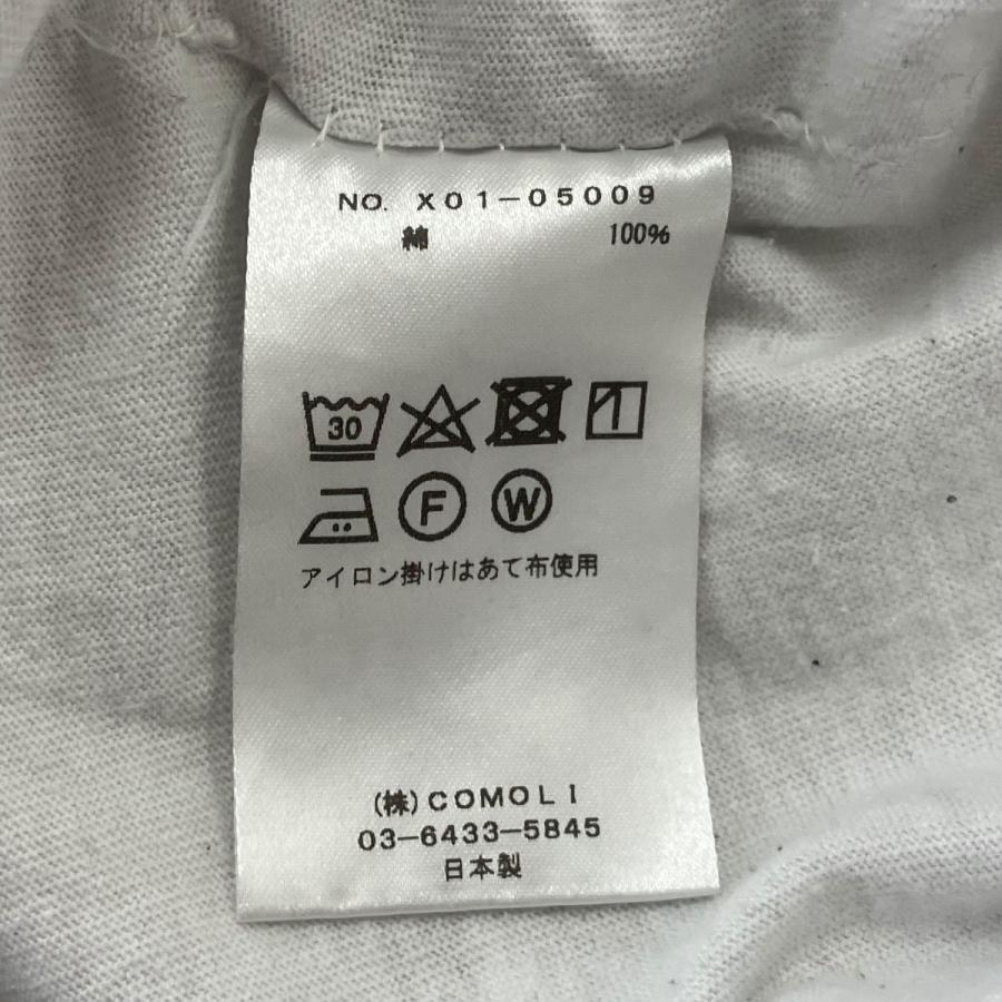 COMOLI（コモリ） 【値下げ】COMOLI 23SS 空紡天竺Tシャツ X01-05009