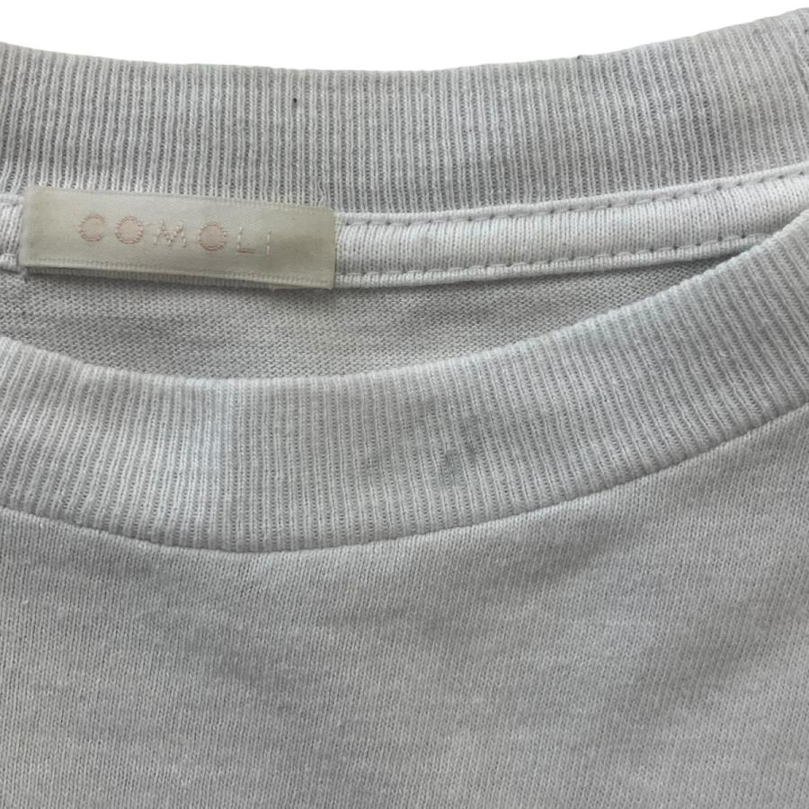 COMOLI（コモリ） COMOLI 23SS 空紡天竺Tシャツ X01-05009 ホワイト
