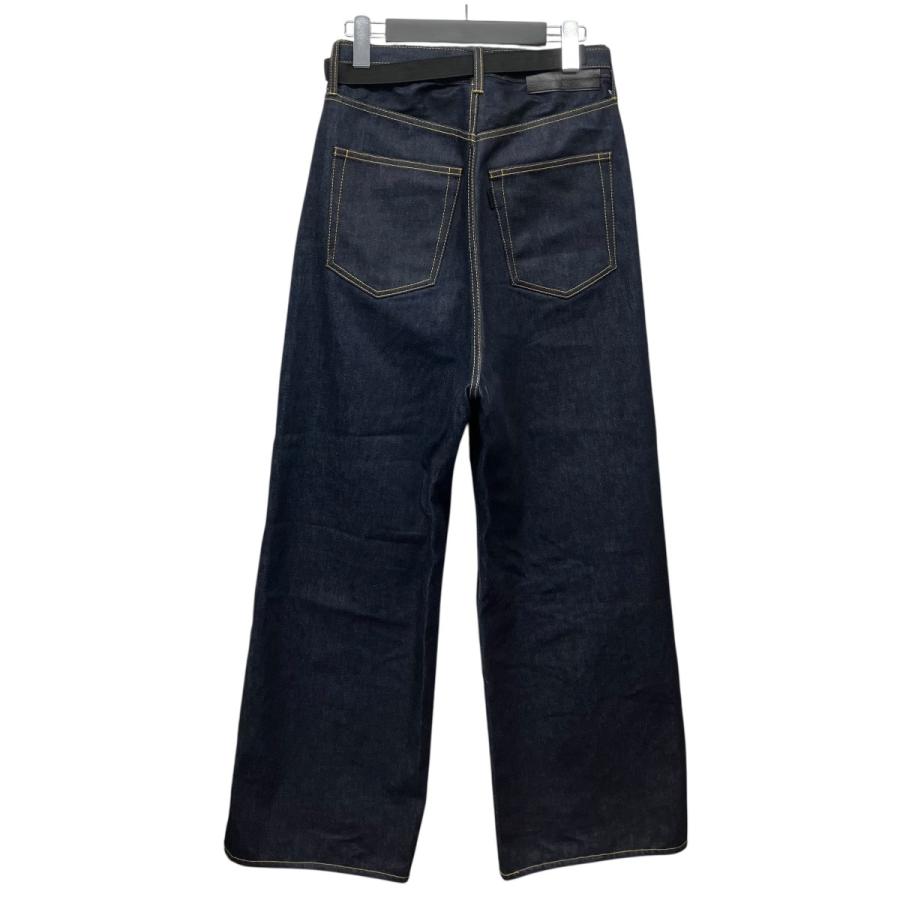 sacai（サカイ） 「Wide Denim Pants」ベルテッドワイドデニムパンツ 