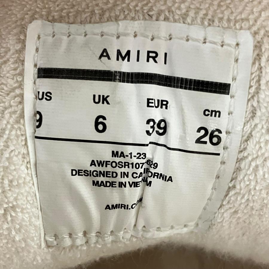 AMIRI（アミリ） 【値下げ】AMIRI MA-1 スニーカー MA-1-23 ホワイト