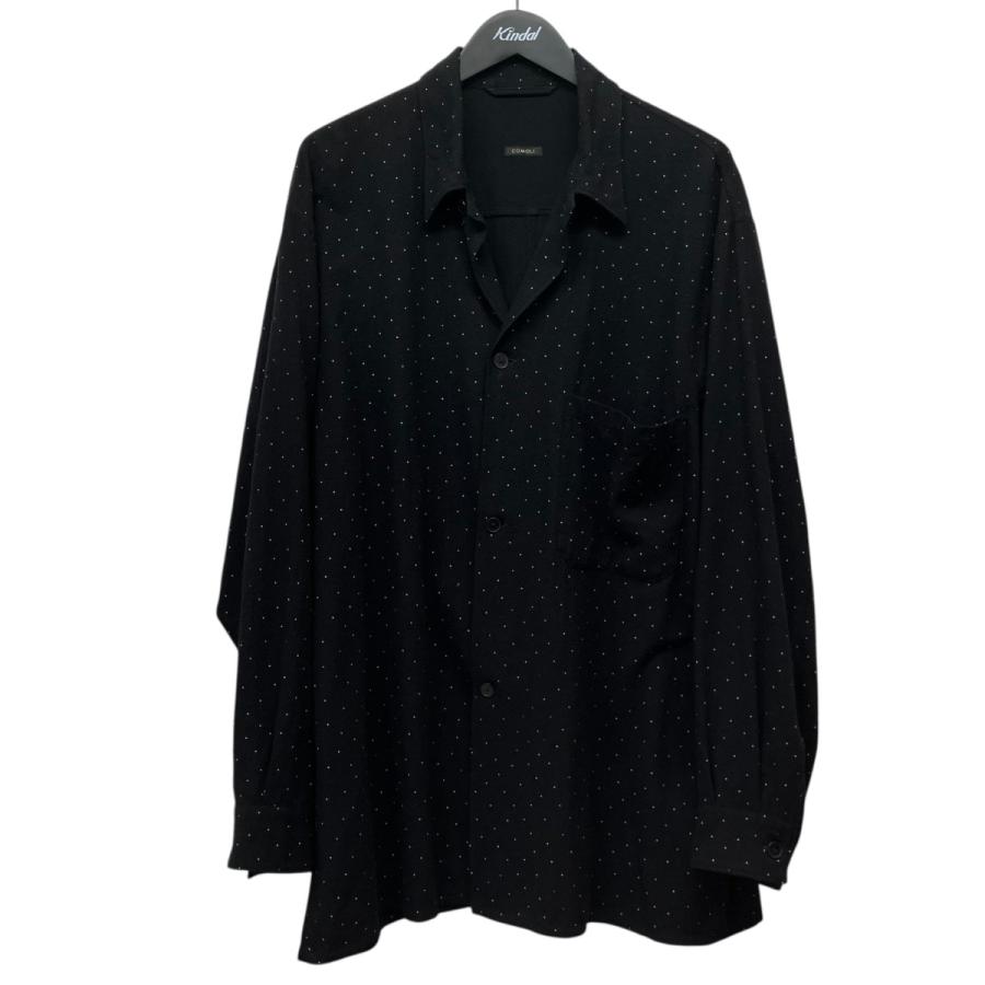 COMOLI（コモリ） COMOLI 24SS シルクノイルドットシャツジャケット