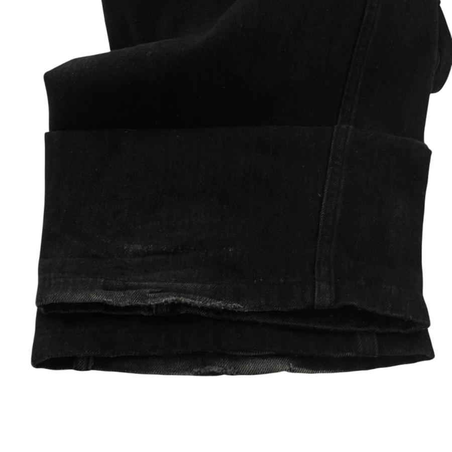 コモリ COMOLI 24AW デニムベルテッドパンツ A03-03001 ブラック サイズ：4の画像