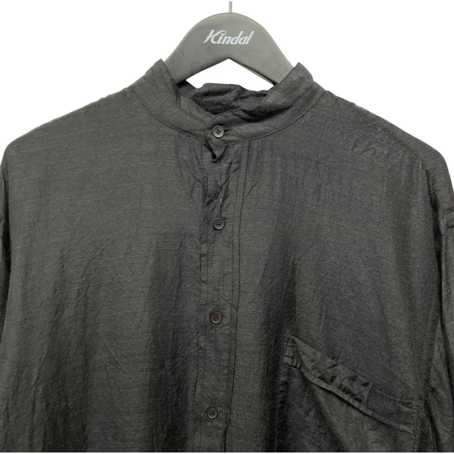 COMOLI（コモリ） COMOLI 24SS ウールシルクプルオーバーシャツ