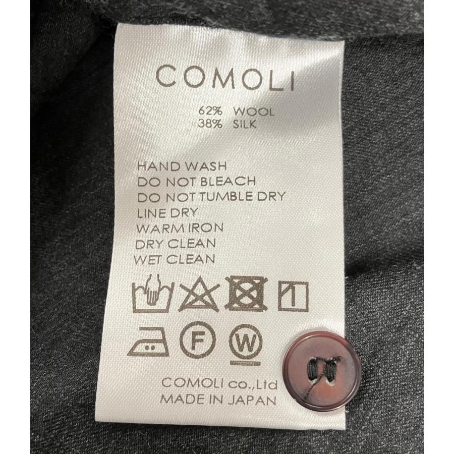 COMOLI（コモリ） COMOLI 24SS ウールシルクプルオーバーシャツ