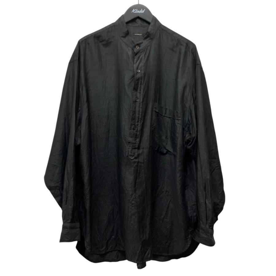 COMOLI（コモリ） COMOLI 25SS ウールシルクプルオーバーシャツ B01