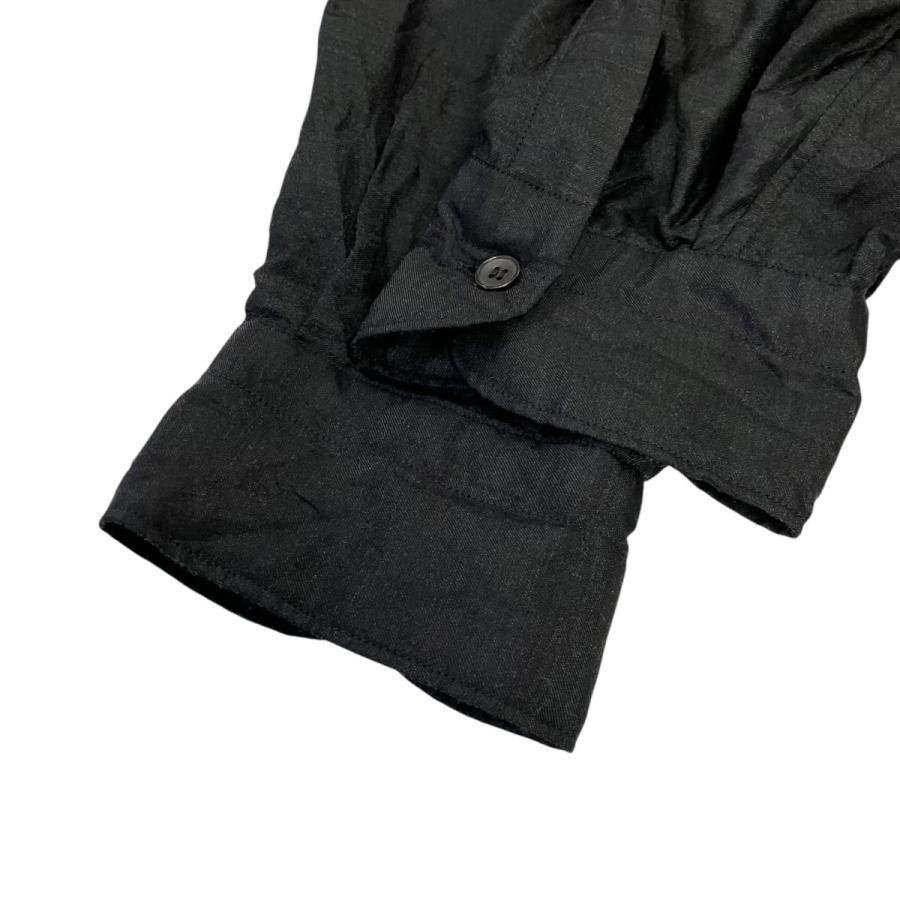 COMOLI（コモリ） COMOLI 25SS ウールシルクプルオーバーシャツ B01