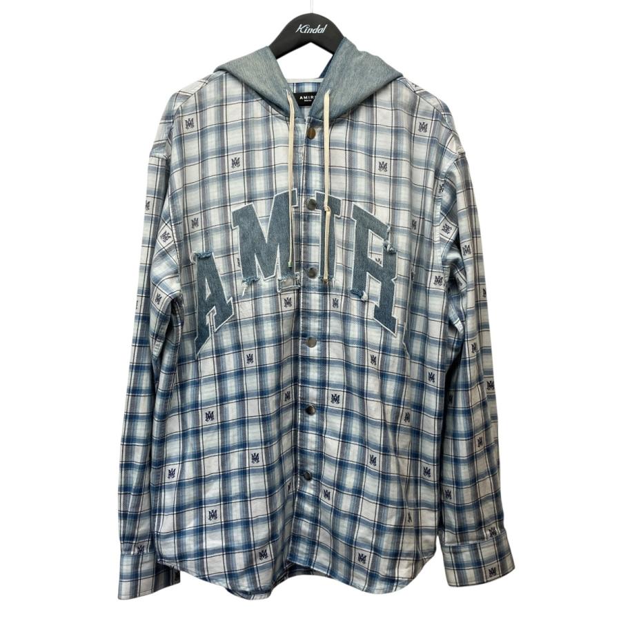 AMIRI（アミリ） AMIRI 24AW Hooded Overshirt フーデットチェック