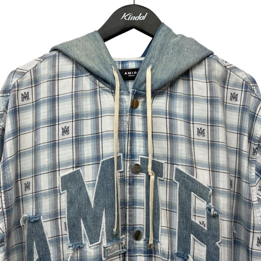 AMIRI（アミリ） AMIRI 24AW Hooded Overshirt フーデットチェック