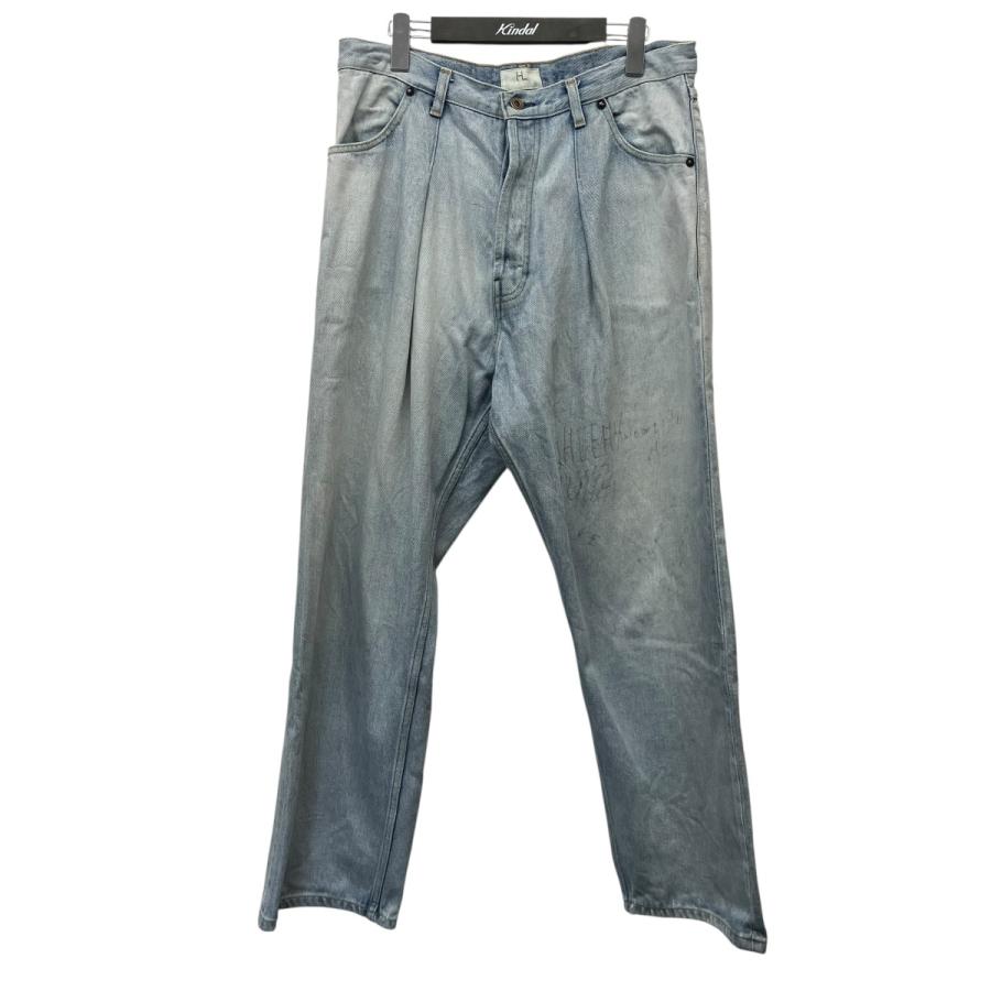 ヘリル HERILL HL Denim GoodLuck Flag4PK ワイドデニムパンツ 23-030 