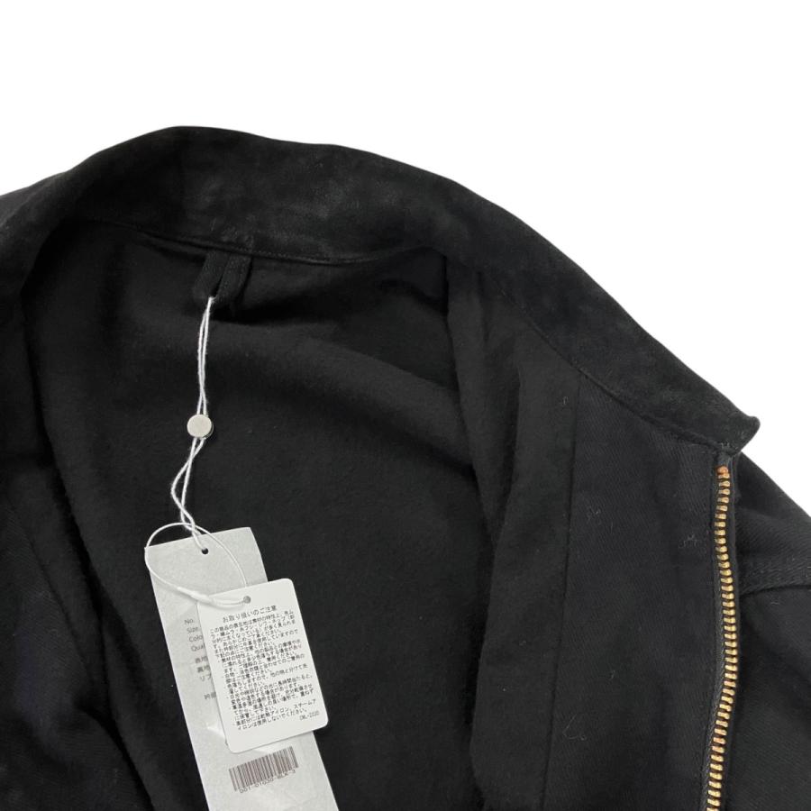 モ*エ様 COMOLI ブラックドリル ジップジャケット　D01-01030 COMOLI（コモリ） COMOLI 26SS ブラックドリルジップジャケット D01