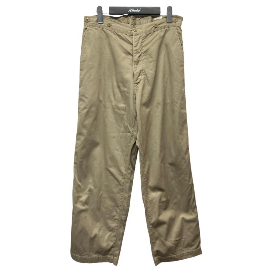 COMOLI（コモリ） COMOLI 23SS コットンチノ オーバーパンツ X01-03029