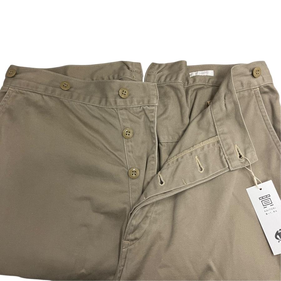 COMOLI（コモリ） COMOLI 23SS コットンチノ オーバーパンツ X01-03029