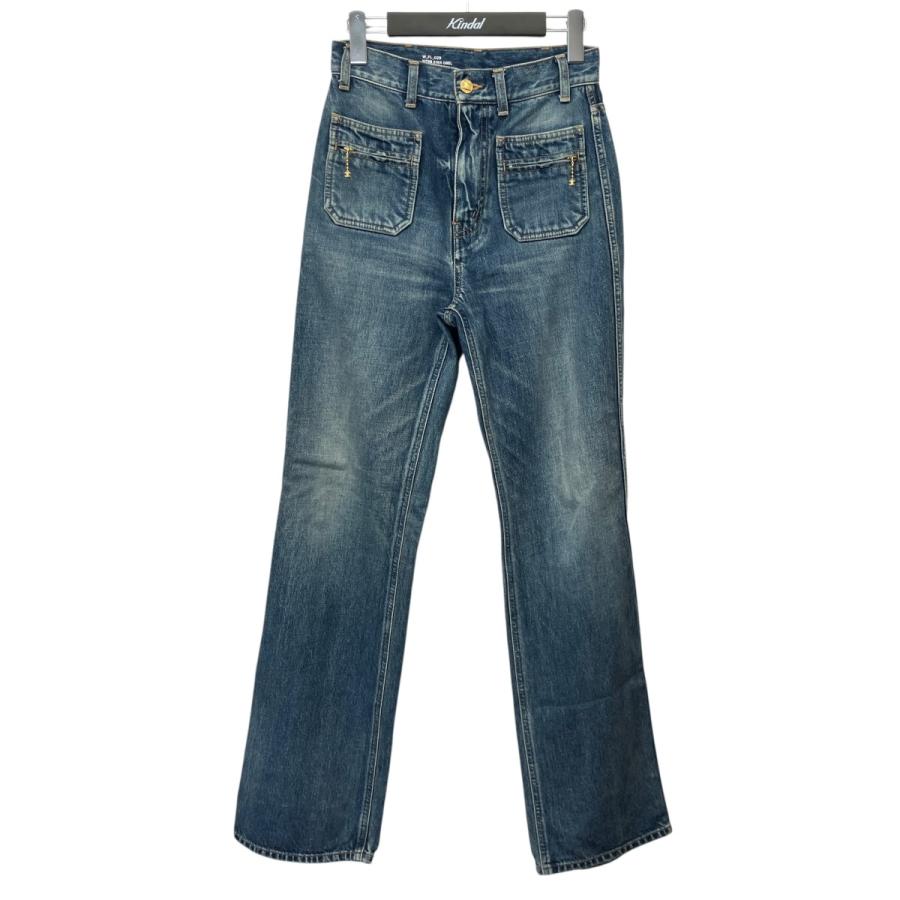 CELINE（セリーヌ） CELINE 23SS トリオンフチャームフレアデニム 