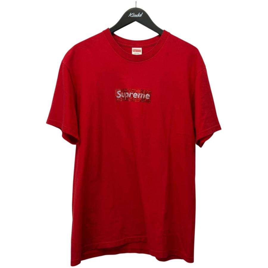 スワロフスキーカスタム　supreme Announcing Tee Supreme（シュプリーム） シュプリーム×スワロフスキー Supreme