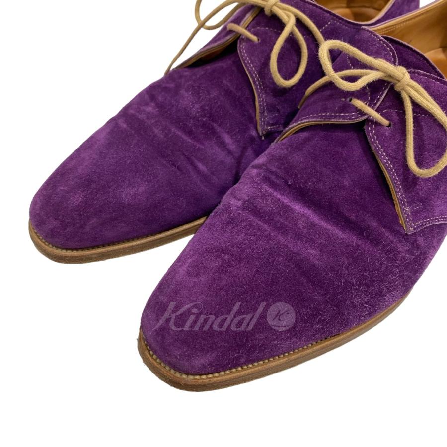 ジョンロブ JOHN LOBB ×Paul Smith WILLOUGHBY スエード パープル 