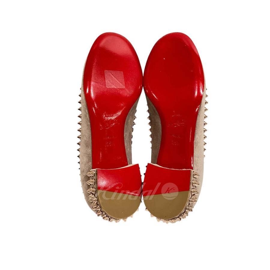 値下げ】CHRISTIAN LOUBOUTIN AGNES 30 VEAU VELOURS スタッズパンプス 