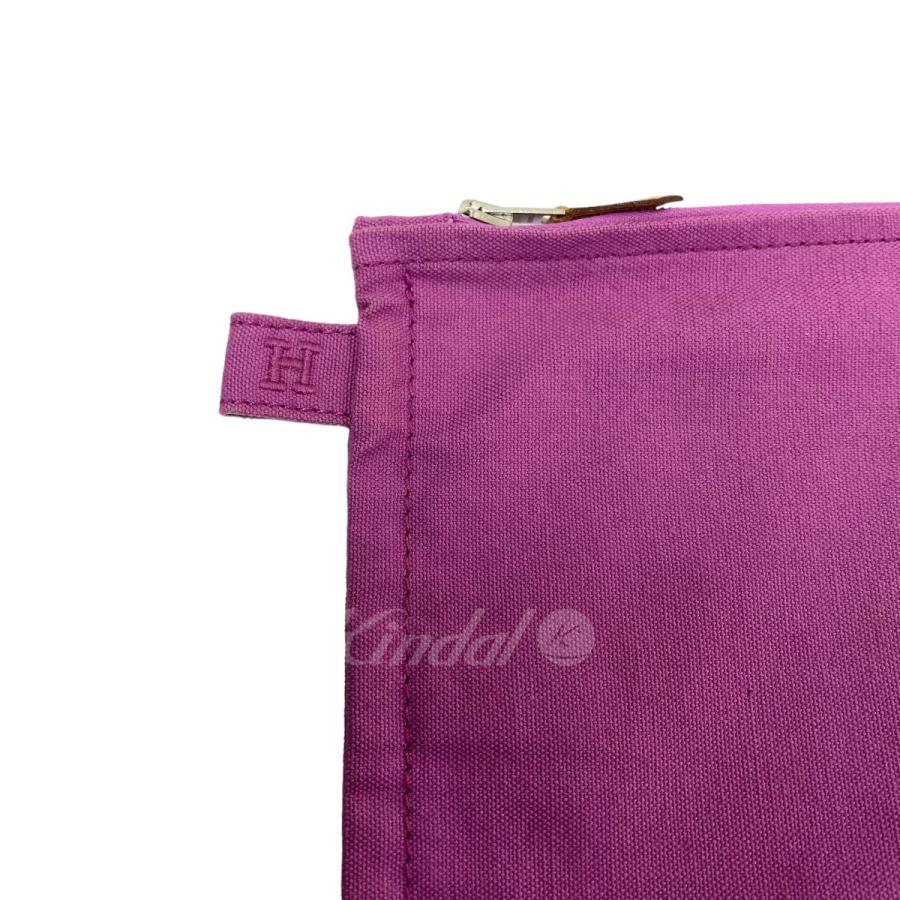 HERMES（エルメス） 【値下げ】HERMES ボラボラポーチMM パープル 