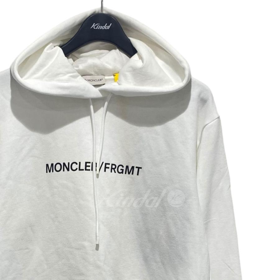 MONCLER 【値下げ】MONCLER×RAGMENT 23AW HOODIE パーカー ホワイト 