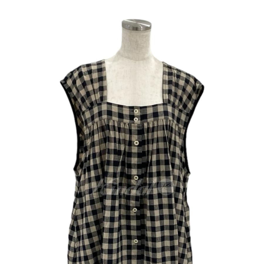 ネストローブ nest Robe 23SS コットンリネンワッシャーギンガム  