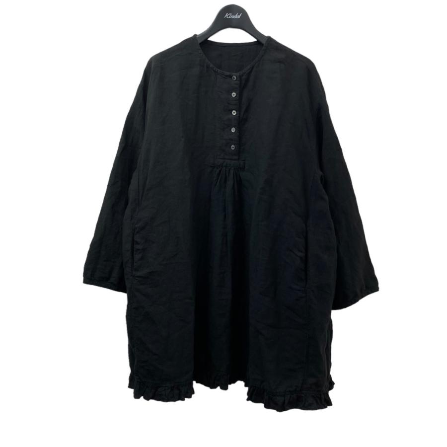 nest Robe ネストローブ 23AW リネン近江晒しプチフリル nest Robe ネストローブ 23AW リネン近江晒しプチフリル