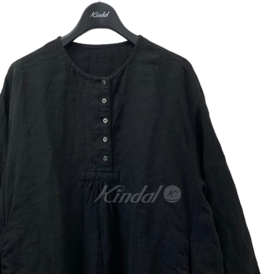 nest Robe ネストローブ 23AW リネン近江晒しプチフリル nest Robe ネストローブ 23AW リネン近江晒しプチフリル