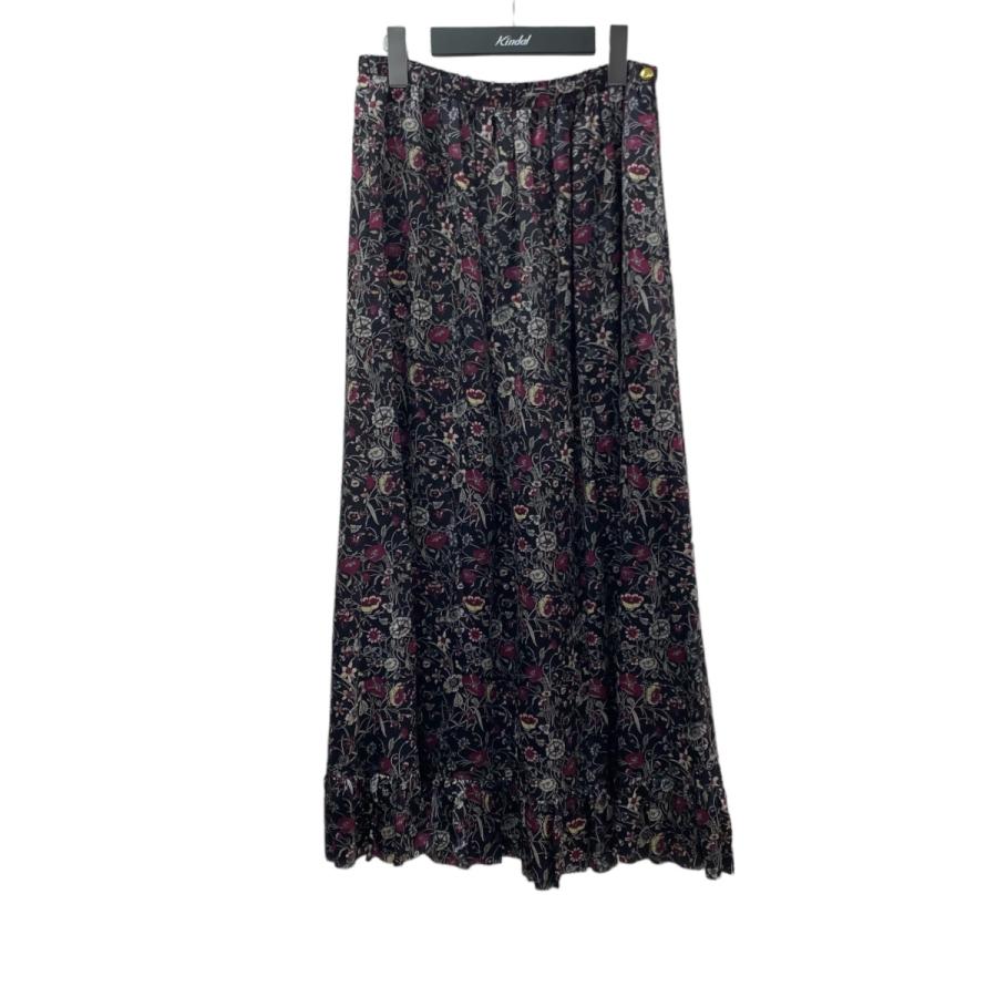 ドゥロワー Drawer ブラック ラメ スカート 36